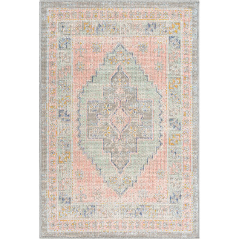 Matthei Oriental Indoor Rug, Rectangle 2'2" x 3'