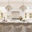 Danyetta 3-Light Glam Globe Chandelier with Crystal Accent