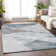 Premium Machine Washable Prisco Sky Rug