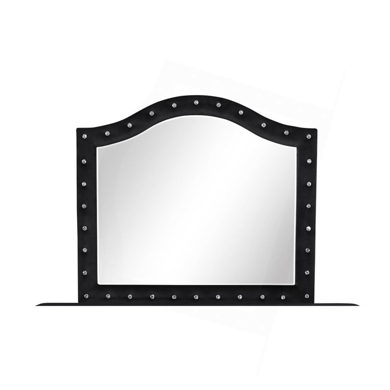 Miroir de style moderne (miroir inclus seulement), Noir