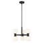 6 - Light Dimmable Sputnik Modern Linear Chandelier-1298822301