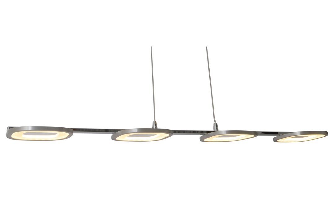 LED-Linear-Pendelleuchte 4-flammig Toader