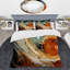 Ensemble de housse de couette White Abstract-101241293