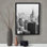Ensemble de cadres photo simple noir