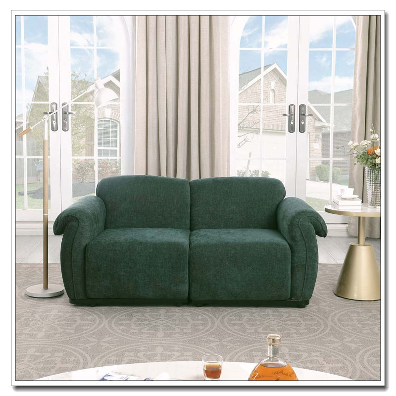 Canapé de 68,5 po de longueur, Vert