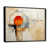Black Floater Framed