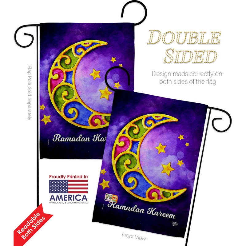 Double Sided Polyester, 18.5" H x 13" W