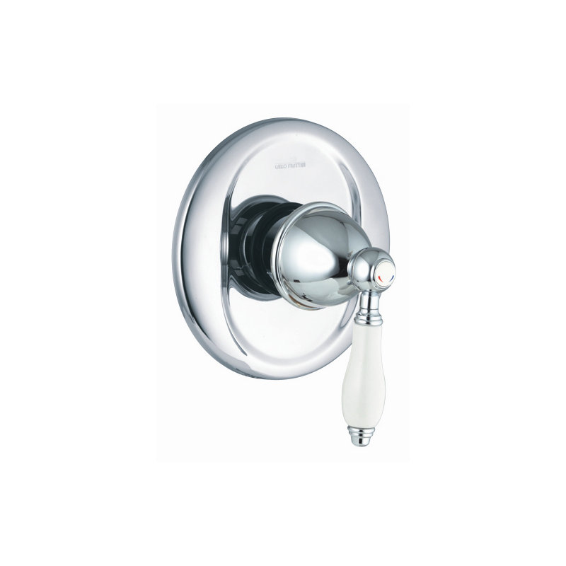 Garniture de soupape à pression équilibrée Herend, Chrome