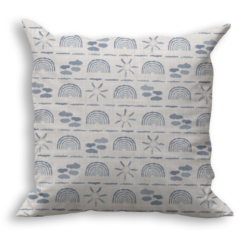 Outdoor Reversible Throw Pillow, 18" x 18"