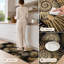 Tapis de cuisine spiralés antidérapants