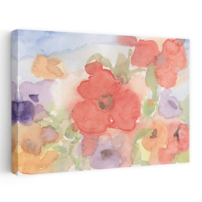 Summer Poppies Poppy Flower Wall Art Print