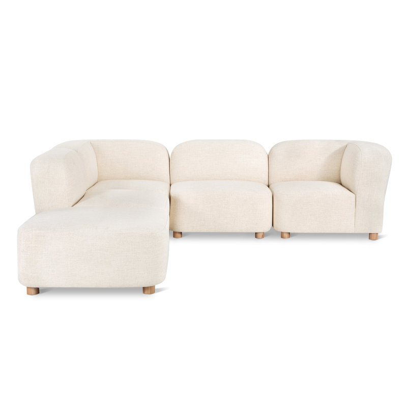 Circuit Modular 5-Pc Sectional, Huron Ivory Performance