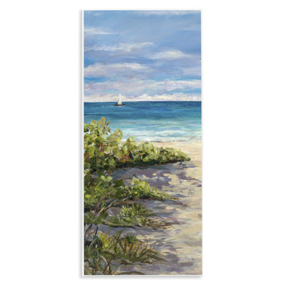 " Grassy Beach Shore " by Julie DeRice