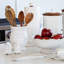 Berry & Thread Spoon Rest - Whitewash