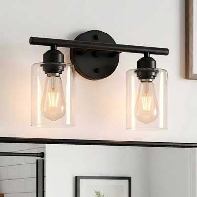 Berumen Bathroom Glass Vanity Light