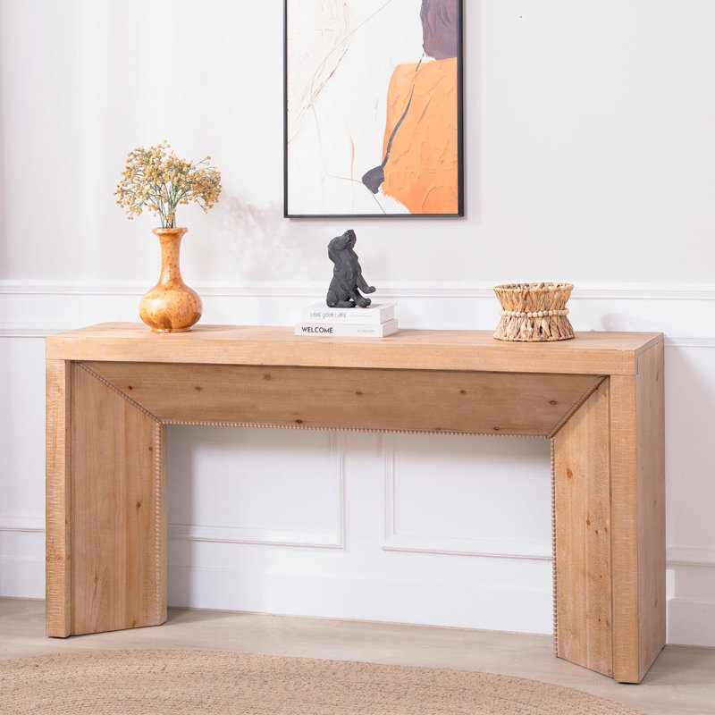 Console 62 po Modern Rustic Modern