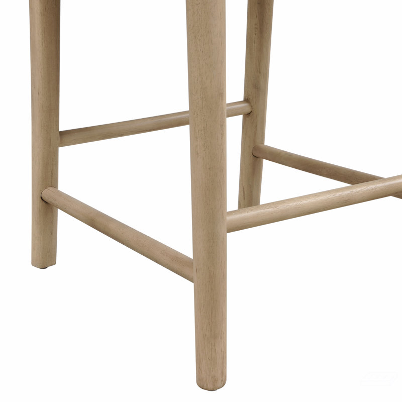 Tabouret de comptoir avec dossier échelle (ensemble de 2), Tabouret de comptoir (hauteur d'assise de 25,5 po)