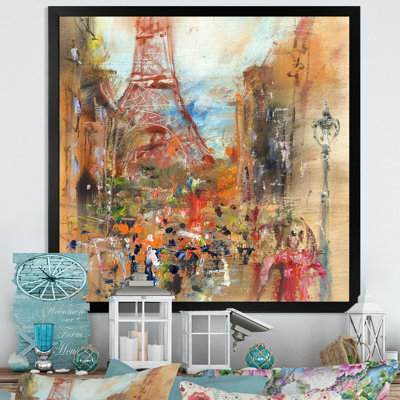 Street In Old Paris - on