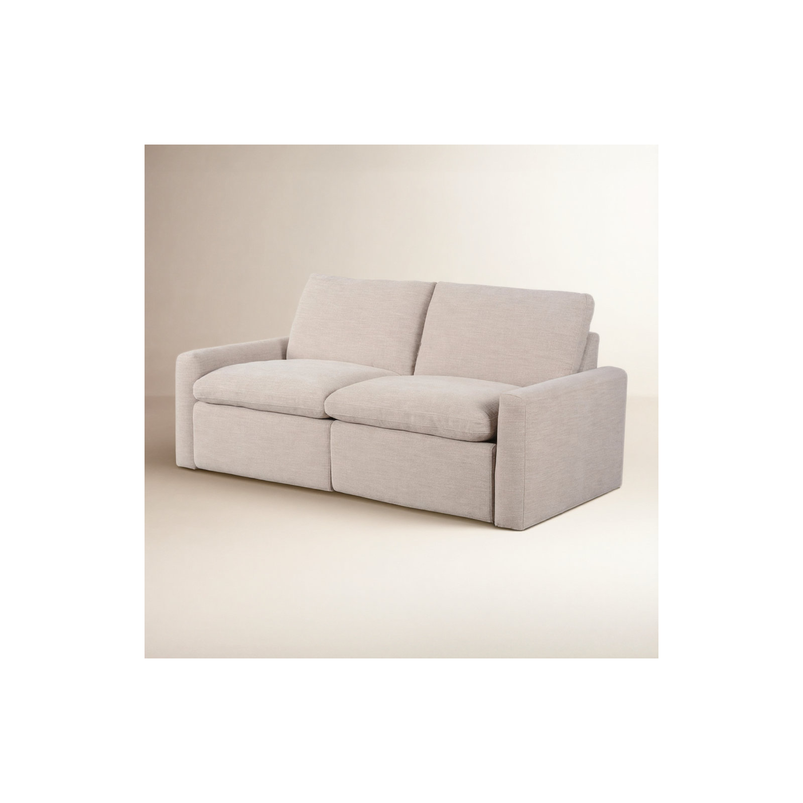 Downing 78" Power Reclining Loveseat, Laken Stone Performance Weave
