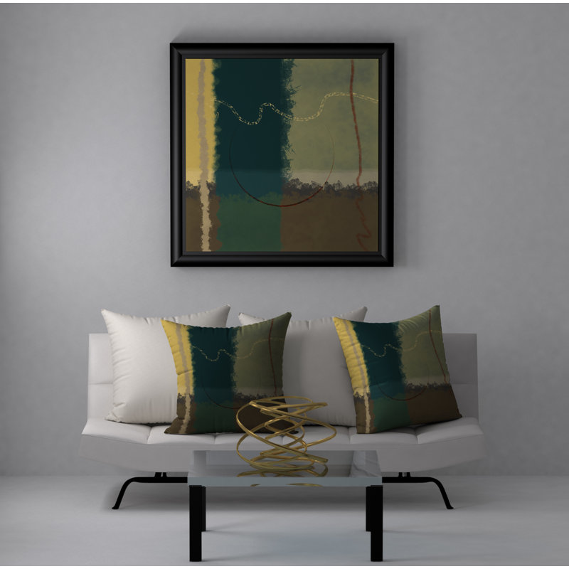 Reversible Throw Pillow, 18" x 18"
