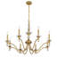  Lustre 8 lumières Champlain en laiton chaud-1835063485-1835063484
