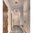 3 - Light Ribbied Glass Semi Flush Mount-1238998627-1238998638