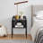 Kazuyo Midcentury Modern 2 Tier End Table-1833413085