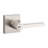Satin Nickel Entry Door Lever