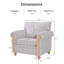 Fauteuil d'appoint Coastal