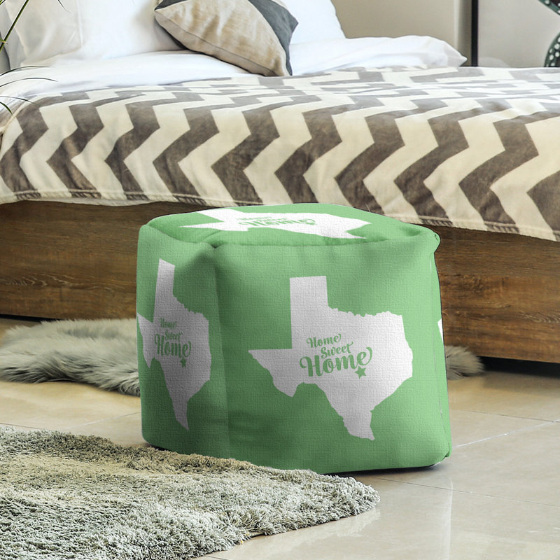 Repose-pieds à cubes austin the home, Vert