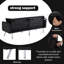 Canapé-lit futon inclinable multifonctionnel de 74 po Elegra-23285474