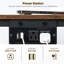 Table de bout H 23,4 po avec station de charge et 2 tiroirs en tissu non tissé-105763224