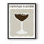 Espresso Martini Framed Print - Solid Wood-898144935-898144941