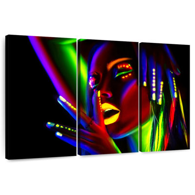 Shuttleworth Neon Makeup