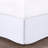 5 Piece Microfiber Ruffled Comforter Set White