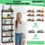 Freestanding Spice Rack with Adjustable Racks