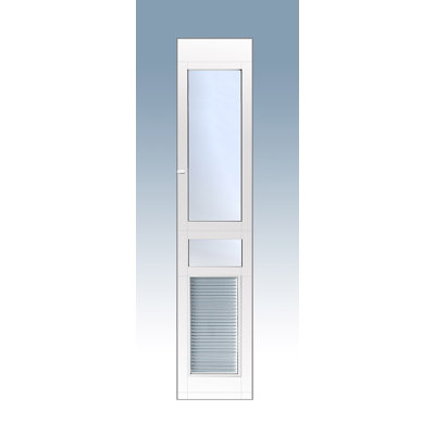 96'' H Metal Pet Door