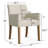 Beste Upholstered Solid Wood Dining Armchair-103976717