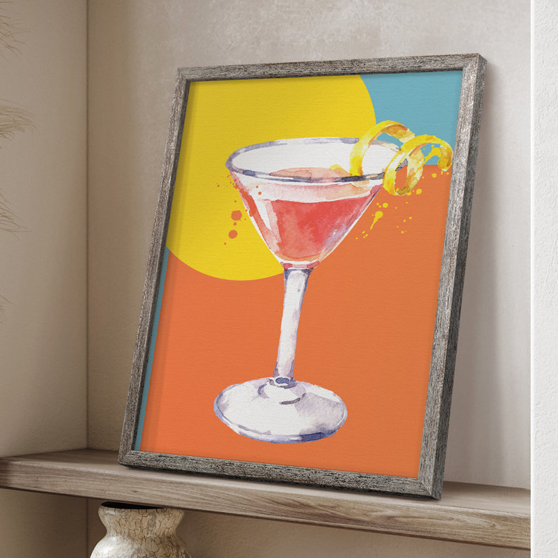 Cosmo Framed Print - Solid Wood, 30" H x 24" W