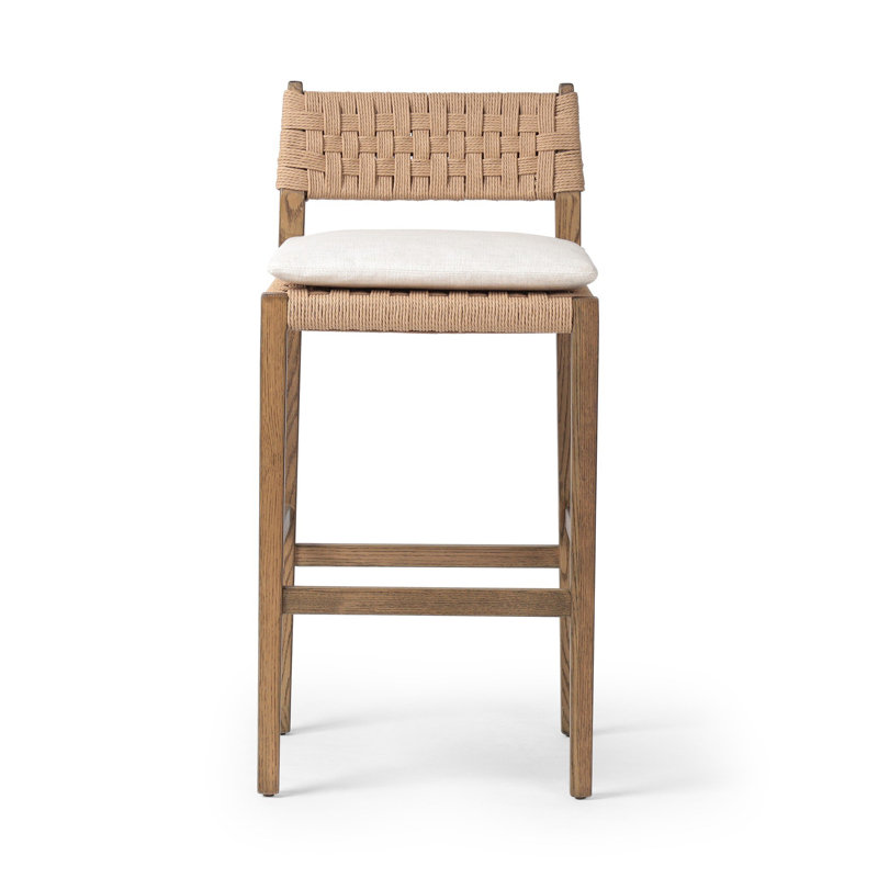 Hamlin Stool With Cushion-Dover Crescent-Counter, Bar Stool (30" Seat Height)