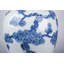 Pots en porcelaine bleu/blanc 21 po