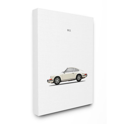 " Minimal Minimal Out 911 Car Poster " Acrylic