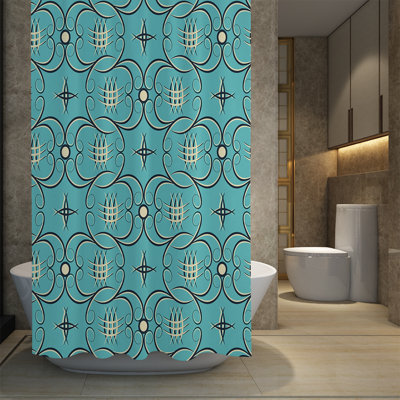 Rideau de douche simple Giles