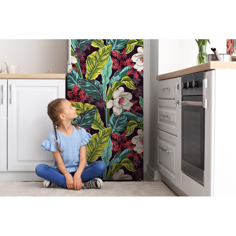Plants & Flowers Door Decal