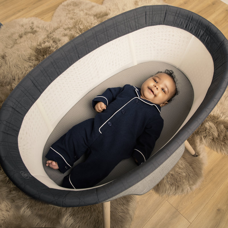 Maxi-Cosi Starling Smart Bassinet, Onyx Heritage