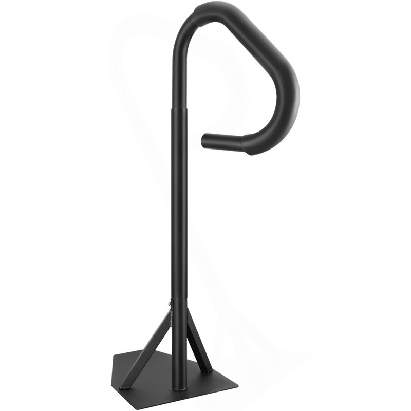Balustrade de spa, rampe latérale de spa rotative à 360 ° avec hauteur réglable de 48 à 63 po, rampe de spa en aluminium antirouille avec base coulissante pour l'intérieur et l'extérieur, capacité de 600 lb