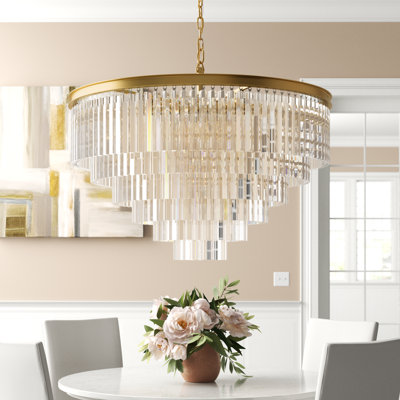 Dahlonega 33 - Light Dimmable Tiered Chandelier