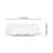 6-Piece White 5.5 inch Square Plate