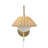 Rattan Weave Wall Sconce