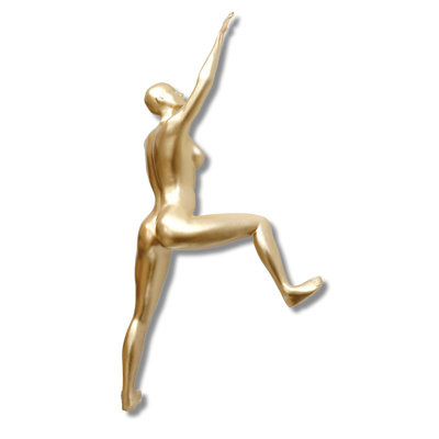 Sculpture murale rayonnante Radiant - 6 po x 12 po x 4 po